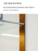 북미산 검은 호두 디스플레이 캐비닛 올 솔리드 우드 와인 캐비닛 수납 캐비닛 거실 심플 모던 책장 TV 캐비닛 사이드 캐비닛 - 이미지 4