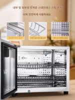 OII 티컵 소독 캐비닛 자외선 소형 데스크탑 데스크탑 사무실 홈 티컵 건조 사업 공간 - 이미지 5