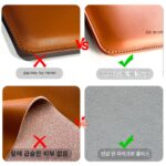 Lenovo ThinkPadX1Carbon14 노트북 가죽 컴퓨터 가방 X13 T14 가죽 케이스 nano13 비자성 라이너 가방 yoga16s 심플 보호 커버에 적합 - 이미지 4