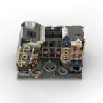 국내 건축 블록 모듈러 빌딩 MOC-166027 조립 스퀘어 아포칼립스 에디션 조립형 빌딩 블록 장난감 장식품 - 이미지 5