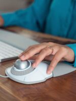 켄싱턴 마우스 트랙볼 마우스 드로잉 CAD 건강 게으른 손가락 마우스 72337 - 이미지 5