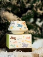 향초 안에 달리는 동물들, 천연 숨결 향 선물상자, 집 안 실내 오래 지속되는 향 확산 선물 - 이미지 2