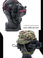 DMgear 스틸 본 웨어러블 나이트 비전 프레임 스포츠 카메라 헬멧 브라켓 스컬 크러셔 전술 액세서리 스팟 - 이미지 2