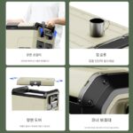 자동차 냉장고 12V24V 압축 메커니즘 냉장 트럭 트럭 홈 2용도 실외 소형 냉동고 - 이미지 4