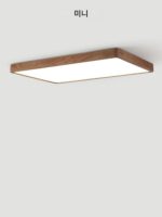 레트로 천장 램프 거실 메인 램프 검은 호두 중년 전체 주택 램프 새로운 중국 스타일 전체 스펙트럼 눈 보호 침실 램프 - 이미지 5