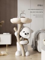 곰 커피 테이블 거실 대형 바닥 장식 고급 TV 캐비닛 소파 사이드 테이블 귀여운 따뜻한 좋은 것 이사 선물 - 이미지 4