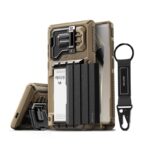 한국어 VRS는 삼성 s24ultra 모바일 폰 쉘 견고한 군용 야외 캠핑 후크 s24 ultra 낙하 방지 보호 커버 카드 삽입 4 아머 보호 쉘 전체 렌즈에 적합합니다. - 이미지 4