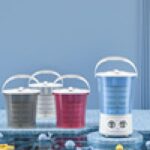 속옷세탁컵 미니세탁기 소형아기속옷분리통세탁양말인공물특수세탁기 - 이미지 4