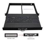 Yanlong HS482 산업용 서랍형 키보드 및 마우스 올인원 산업용 제어 랙 장착형 터치패드 내장 USB 인터페이스 - 이미지 4