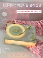 아로마테라피 분위기 블루투스 스피커 여자 친구 베스티 생일 선물 여자친구 실용적 오디오 고급 발렌타인 데이 - 이미지 3