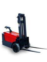 스탠드업 레그리스 전기식 포크리프트 1톤 2유압 신에너지 소형 창고 리프팅 및 핸들링 푸셔 - 이미지 5