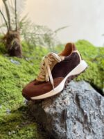 아르마스 정품 가죽 포레스트 슈즈 여성 봄 가을 메일라드 두꺼운 밑창 플랫 슈즈 올매치 컬러 매칭 스포츠 캐주얼 슈즈 - 이미지 4