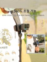 DJI 고프로 스포츠 카메라 액세서리 볼 헤드 유니버셜 회전 자석 퀵 릴리스 백팩 클립 어깨 스트랩 클립 학교 가방 클립 - 이미지 2