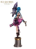 리그 오브 레전드 LOLCMGE 조인트 모델 - 징크스 3D 모델링 펜 게임 주변기기 데스크탑 장식품 핸드메이드 장식품 - 이미지 2