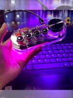 USB 익스텐더 컴퓨터 허브 도킹 스테이션 테이블 셋업 좋은 것 트렌디한 분위기 조명 컨트롤러 남자친구 선물 - 이미지 2