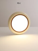 풀 스펙트럼 크림 스타일 침실 천장 램프 미니멀리스트 눈 보호 룸 스터디 램프 레트로 어린이 방 소년 소녀 램프 - 이미지 3