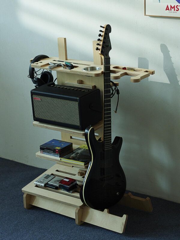 다기능 전기 기타 보관 랙 스피커 랙