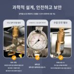 초고압 워터젯 건 휠 선박 데크 세척 녹 제거 쉘 바닥 개조 380/440V 선박 세척기 - 이미지 3