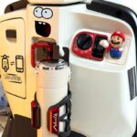 혼다 NS125LA 발광 키홀 스티커 점화 키 전기 도어 링 개조 장식 자동차 바디 귀여운 액세서리에 적합