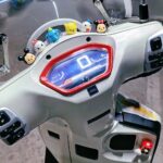 혼다 NS125LA 발광 키홀 스티커 점화 키 전기 도어 링 개조 장식 자동차 바디 귀여운 액세서리에 적합 - 이미지 2