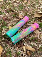 범용 자전거 핸들바, 확장된 충격 흡수력, 미끄럼 방지, 부드러운 라이딩 스쿠터, 데드 스피드 산악 자전거, 그립 액세서리 - 이미지 4