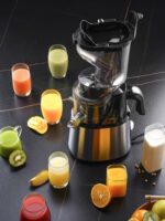 독일 브랜드 주서 대용량 스테인리스 스틸 가정용 및 상업용 주스 잔여물 분리 다기능 튀긴 과일 주스 판매대 - 이미지 2