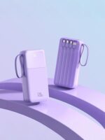 대용량 5W mAh 내장 케이블 120W 초고속 충전 3종 일체형 파워뱅크 캠핑 야외 생중계용 - 이미지 5