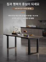 전기 컴퓨터 리프팅 테이블 다리 4개 모터 4개 다리 앉는 더블 오피스 대형 테이블 사용자 정의 워크벤치 책상 프레임 - 이미지 4