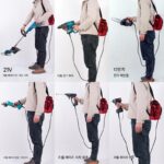 21V 전동 공구 앵글 그라인더 전기 해머 전기 렌치 잔디 깎는 기계 대용량 백팩 리튬 배터리 - 이미지 2