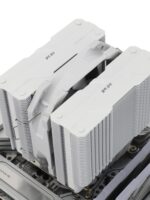 Limin PA120 MINI BLACK 듀얼타워 라디에이터 6개 히트파이프 CPU 공기 냉각 14세대 화이트 지원 - 이미지 2