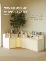 18개 종이 디스플레이 스탠드 윈도우 디스플레이 스탠드 하이앤로우 신발 의류 매장 핸드메이드 제품 디스플레이 캐비닛 사다리 디스플레이 랙 - 이미지 2