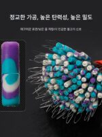 낚시용 신규 초고밀도 실리콘 스페이스 빈 프리미엄 벌크 고품질 투명 스페이스 빈 조합 낚시 액세서리 전체 세트 - 이미지 3