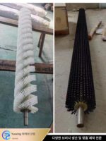 산업용 브러시 롤러 세척기 브러시 롤러 모래 선별기 롤러 브러시 벨트 세척 브러시 원통형 롤러 브러시 무료 배송 - 이미지 3