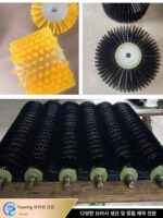 산업용 브러시 롤러 세척기 브러시 롤러 모래 선별기 롤러 브러시 벨트 세척 브러시 원통형 롤러 브러시 무료 배송 - 이미지 4