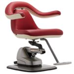 새로운 전기 이발소 의자 미용실 전용 헤어커팅 시트 높이 조절 가능 헤어 펌 및 염색 공간 의자 - 이미지 5