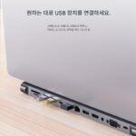 12in1 확장 도크 USB HUB/컨버터 노트북 멀티 스크린 디스플레이 12-in-1 TypeC 확장 도크 - 이미지 2