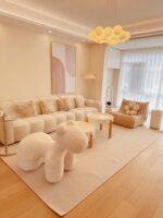 포니 의자 거실 장식 장식품 홈 액세서리 대형 알파카 의자 바닥형 이사 선물 이사 선물 - 이미지 3