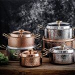 수프 냄비 304 스테인리스 스틸 3층 복합 바닥 두꺼워진 평평한 바닥 노스틱 깊은 냄비 직화 유도 쿠커 상업용 홈 - 이미지 2