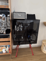 가벼운 고급 아크릴 디스플레이 캐비닛 인터넷 셀럽 보관 캐비닛 와인 캐비닛 모던 심플 다이닝 사이드 캐비닛 핸드메이드 디스플레이 캐비닛 - 이미지 4