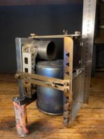 고쇼크 울트라라이트 미니 BC 캠핑 하이킹 텐트 티타늄 스토브 나무 스토브 접이식 카세트 스토브 - 이미지 3