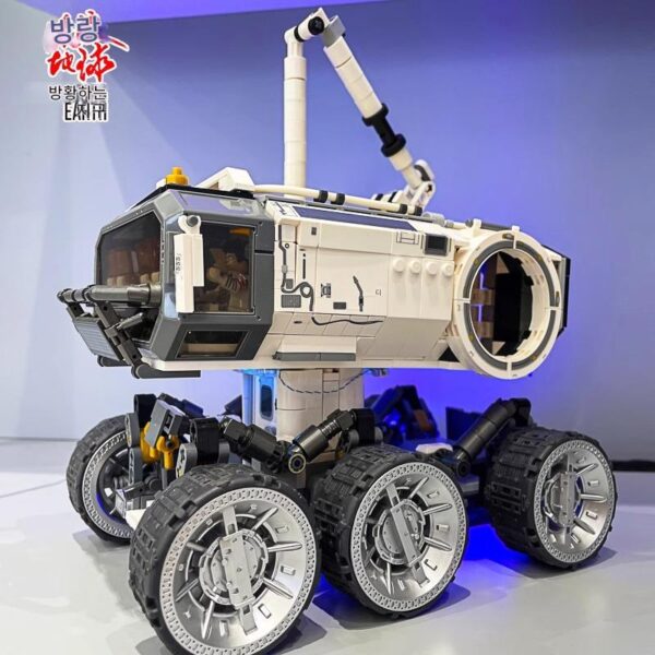 Senbao Wandering Earth 2 로봇 드론 문베이스 모바일 자동차 조립 모델 소년 조립 블록