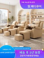 매니큐어 및 속눈썹 미용 소파 전기 공간 경제 창고 발 씻기 발 담그기 발 치료 페디큐어 마사지 침대 의자 - 이미지 3