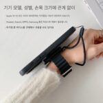 남성 및 여성용 자석 휴대폰 홀더가 있는 2024년형 손목시계 스포츠 사이클링 운전 라이브 방송에 적합한 강력한 자석 핸드 홀더 - 이미지 3