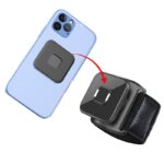 팔과 손목 겸용 스포츠 자석 브라켓 야외 생중계를 위해 수평 및 수직으로 쉽게 분해 및 조정 가능 버클 스트랩 휴대전화 홀더 - 이미지 5