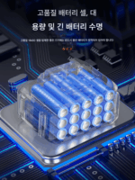 전기 잔디 깎는 기계 소형 가정용 잔디 깎는 기계 고출력 충전식 잔디 깎는 기계 리튬 배터리 잔디 트리머 아티팩트 - 이미지 2