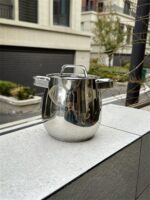 Chockmen 18/10 스테인리스 스틸 더블 이어 밀크포트 소형 수프포트 인스턴트 라면포트 보조식품포트 - 이미지 5