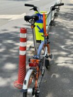 푸야오노그는 브롬톤 소형 천 접이식 자전거 도로 어린이 자전거 액세서리 헤드라이트 미등 야간 라이딩 라이트에 적합합니다. - 이미지 2