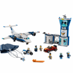 시티 경찰 시리즈 61 어린이날 빌딩 블록 공중 특수 경찰 기지 60210 항공기 공중 투하 조립 장난감 남성용 - 이미지 5