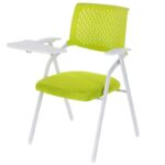 테이블 보드가 있는 교육용 의자 접이식 회의실 회의 의자 필기 보드 사무실 직원 교육 수업 테이블과 의자 통합 - 이미지 5