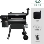 훈제 펠릿 그릴 220v 미국 텍사스 바베큐 그릴 과일 나무 바베큐 그릴 미국 BBQ 바베큐 그릴 베이킹 링제 - 이미지 3